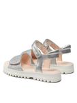 Сандалии Geox, серебряный - фото 3