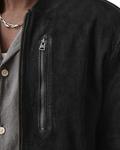 Кембл Бомбер из Замши ALLSAINTS, черный - фото 7