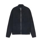Свитер Stussy Full Zip Brushed Merino Sweater, Black - фото