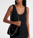 Сумка через плечо Re-Edition Small с декором Prada, Nero - фото 2