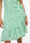 Платье VILA VINOKA WRAP DRESS, Birch/Green/Beige - фото 6