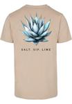 Рубашка Mister Tee Mexico Salt Sip Lime, бежевый - фото 3