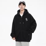 Свитшот унисекс ROBINHOOD, белый с серым меланжем - фото 4