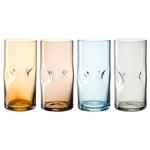 Стаканы vesuvio, набор 4 шт. Leonardo, мультколор - фото