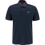 Хьюго поло с коротким рукавом Regular Fit HUGO BOSS, синий - фото 3