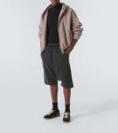 Шорты из плотного хлопкового джерси Entire Studios, Washed Black - фото 2