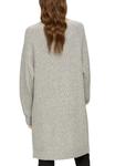 Кардиган QS LONG, Mottled Light Grey - фото 6