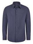 Рубашка Slim Fit на пуговицах HECHTER PARIS, Night Blue - фото