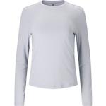Shirt miwa wl/s tee Athlecia, цвет heather - фото