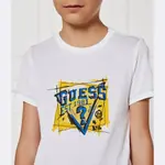 Футболка стандартного кроя Guess, белый - фото 4