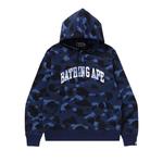 Худи BAPE Color Camo Pullover Hoodie, Navy - фото