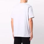 Футболка с принтом логотипа MSGM, серый - фото 5