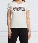 Футболка Liu Jo Sport regular fit, кремовый - фото