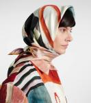 Шелковый платок с принтом Michelle Alémais, Multi - фото 3