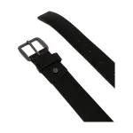 Кожаный ремень adj ck лаконичный Calvin Klein, черный - фото 2