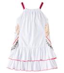 Платье с шарфом Monnalisa, Rosso - фото 3