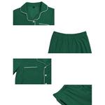 Детский комплект пижамы с длинным рукавом и брюками Inspire Chic, Green - фото 4