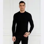 Шерстяной свитер обычного кроя avac_c Boss, черный - фото 2