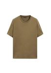 Футболка Massimo Dutti SHORT SLEEVE, Olive - фото 3