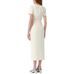 Платье миди Self portrait Crepe Self-portrait, белый - фото 6