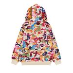 Худи BAPE x KidSuper Camo Shark Full Zip Hoodie, Multicolor - фото 2