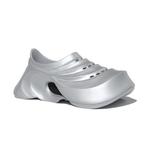 Сабо унисекс Chikoku, серебряный - фото 2