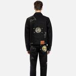 Куртка мужская черная Evisu, черный - фото 5