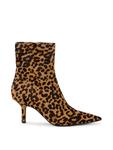 Черные кожаные ботинки Alston Steve Madden, leopard - фото 2