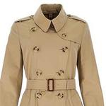 Burberry Женский Тренч, цвет Khaki - фото 7