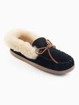 Мокасины Minnetonka Alpinsheepskin, черный - фото 3