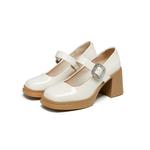 Туфли Мэри Джейн женские St&Sat, бежевый - фото 10