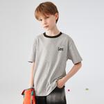 Футболка Heather Gray для подростков Lee, бежевый - фото 5