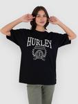 Футболка Hurley Global Oversized T-Shirt, black - фото