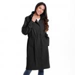 Женское складное дождевик Gallery, черный - фото 3