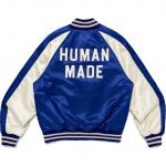 HUMAN MADE Атласная бомбер-куртка, Blue - фото 6