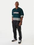 Лонгслив loose fit JV8467 Adidas, зеленый - фото 2