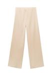 Брюки Mango Trousers, Off-White - фото 5