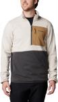 Columbia mens Hike Half Zip Ii, Dark Stone/Shark/Delta - фото