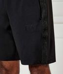 Шорты мужские Ea7 с лампасами, черный - фото 4