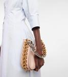 Платье-рубашка миди из хлопкового поплина Stella McCartney, White Blue - фото 5