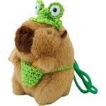 Плюшевый кулон капибара 13 см высота Doudou Beibei - фото 4