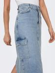 Юбка ONLY, Blue Denim - фото 7
