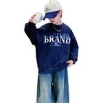 Детский свитшот с круглым вырезом Moderate EASTERN CAMEL, темно-синий - фото