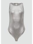 Футболка-боди в цвете 0009_silver QS - фото