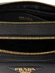 Маленькая сумка на плечо Prada, черный - фото 5
