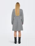 Вязаное платье JDY Rosemary, серый - фото 5