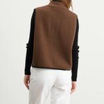 Жилет на молнии Dicky Nothing Written, коричневый - фото 3