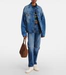 Кожаные кроссовки Logo Prada, Avorio - фото 3