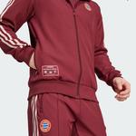 Тренировочная куртка ADIDAS FC Bayern Terrace Icon Track Top, бордовый - фото 4