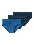 Трусики SCHIESSER  95/5 Organic Cotton, синий/темно-синий - фото
